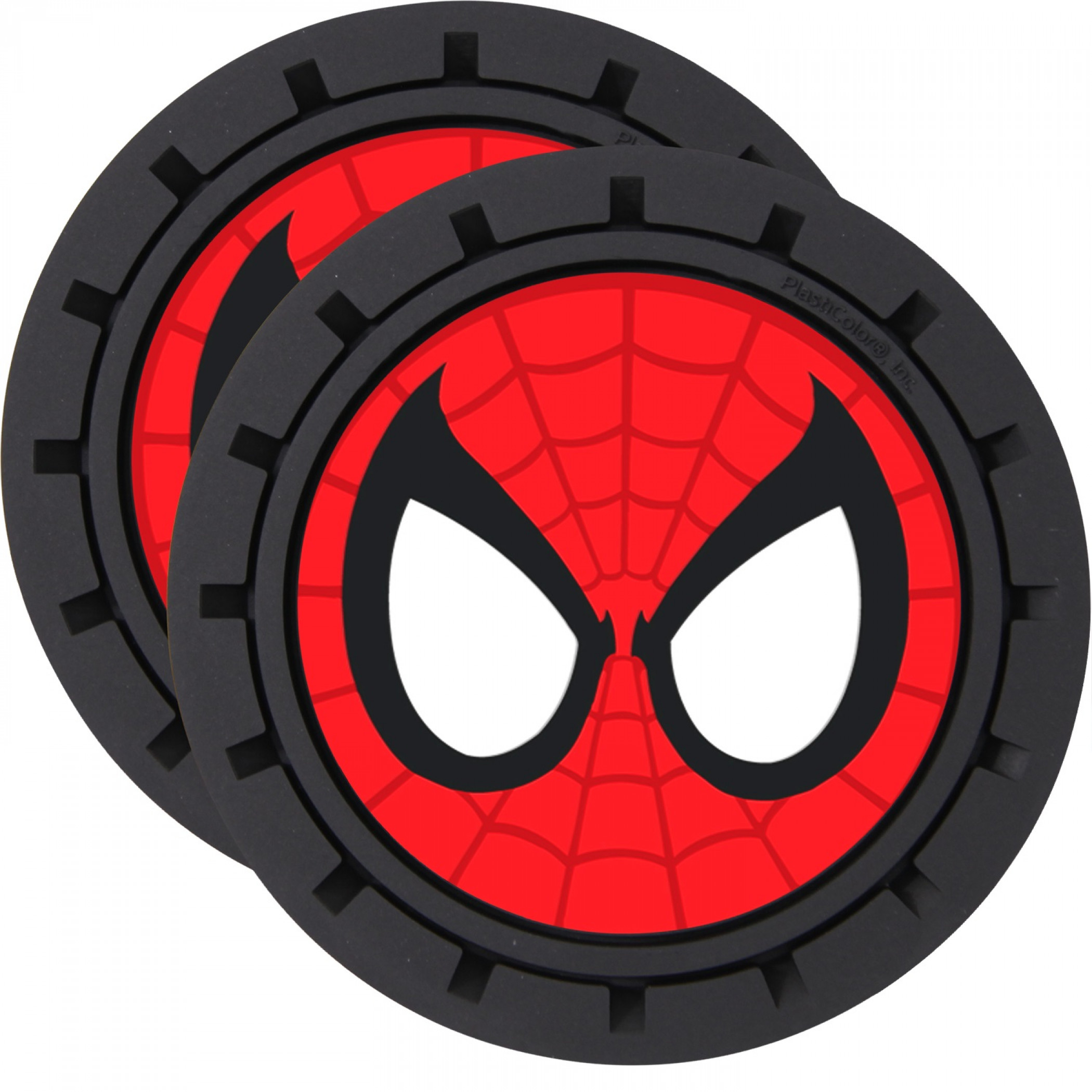 Spider-Man Eyes Car Cup Holder Coaster 2-Pack